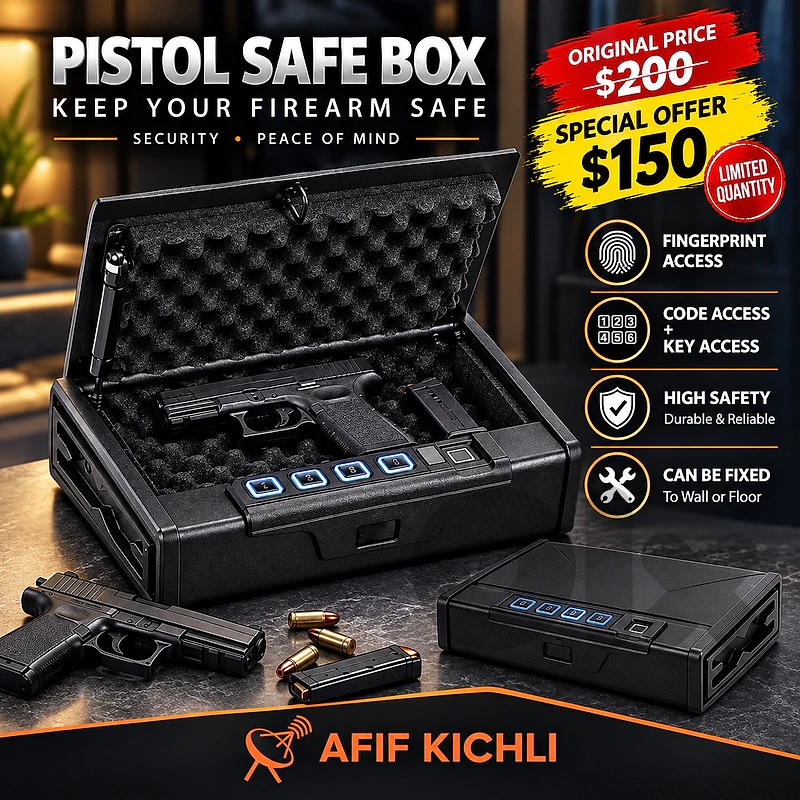 Pistol Safe Box