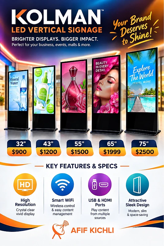 Kolman LED Advertising Screens Kolman LED Advertising Screens