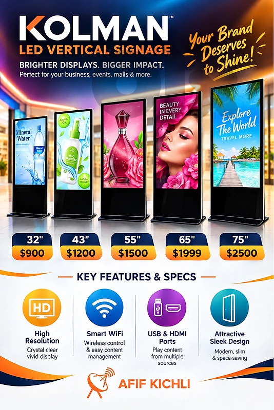Kolman LED Advertising Screen Kolman LED Advertising Screen