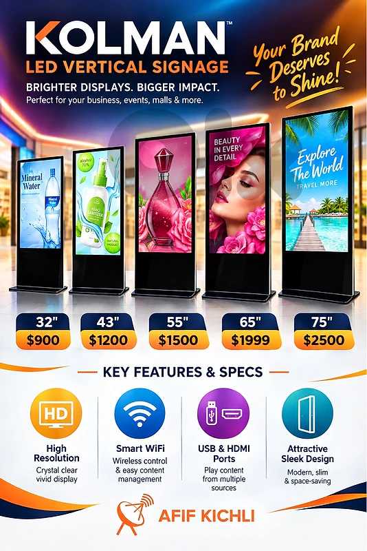Kolman LED Advertsing Screens Kolman LED Advertsing Screens