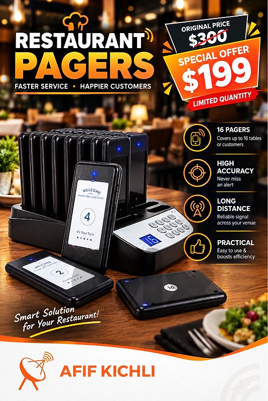 Restaurants Pager