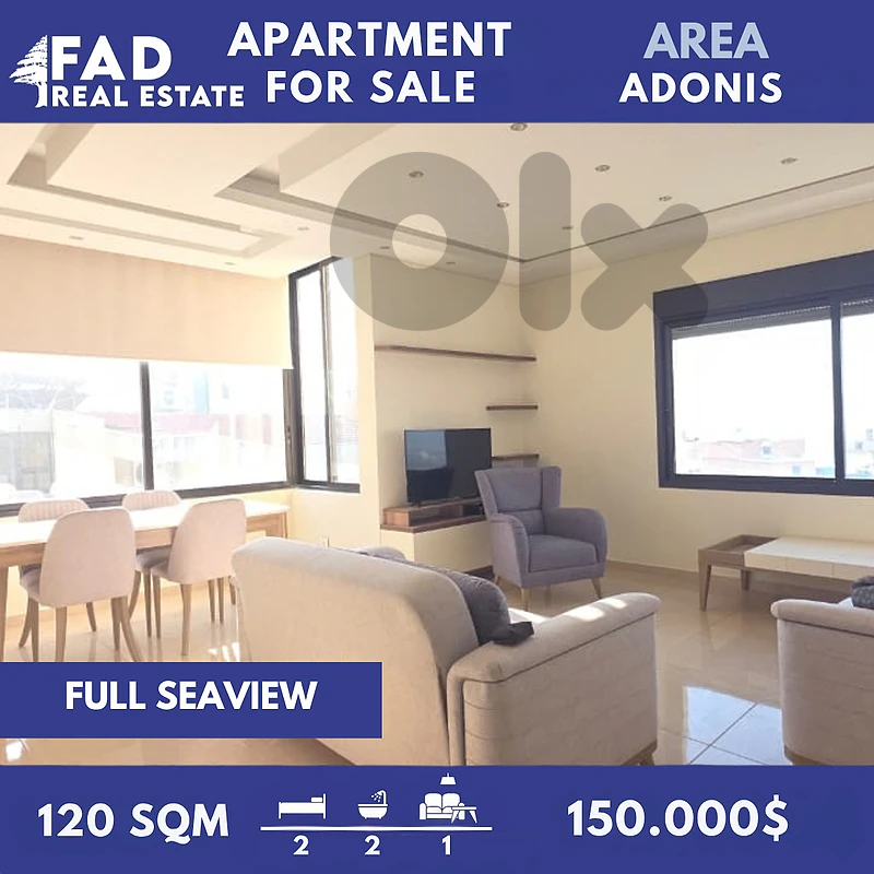 Apartment For Sale in Adonis شقة للبيع في ادونيس