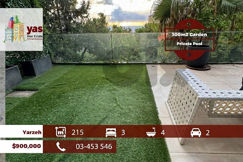 Yarzeh 215m2 | 300m2 Garden | Private Pool | Quiet Street | OH