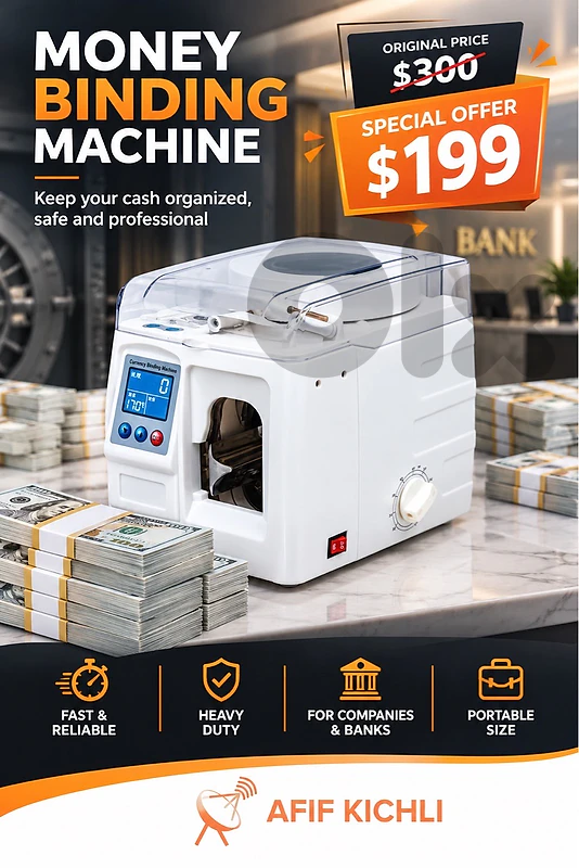 Money Binding machine