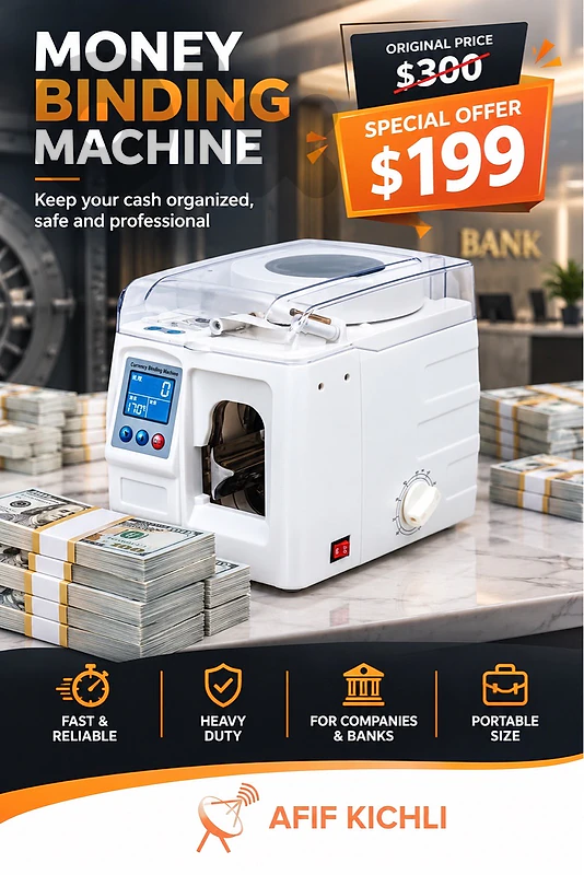 Money Binding Machine