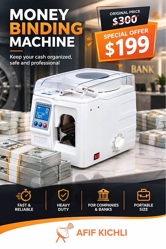 Money Binding Machine