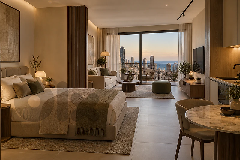FURNISHED ONE BEDROOM APT IN DOWNTOWN | SEA VIEW | BTR-649 M.G