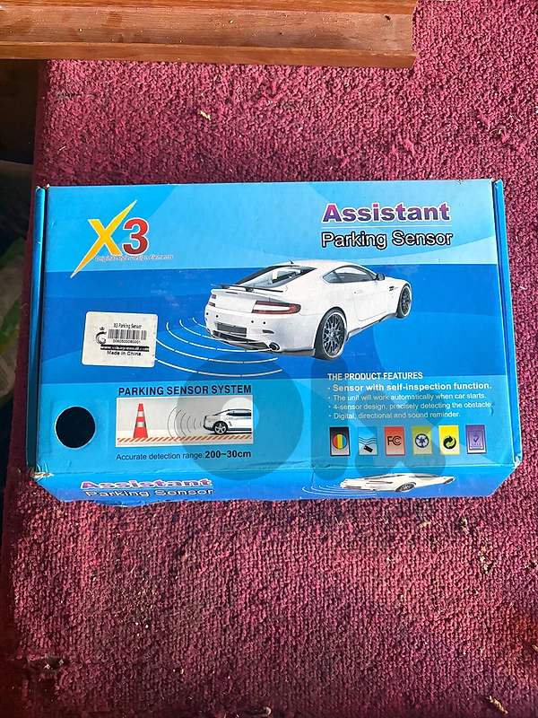 car parking sensor and LCD rearview screen