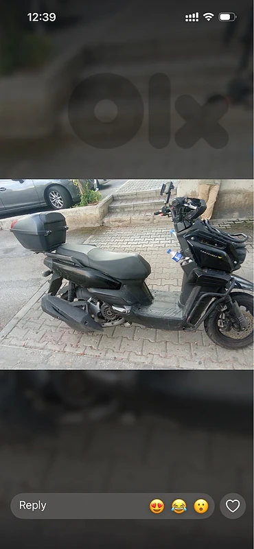 للبيع دراجة نارية بحالة جيدة جدا