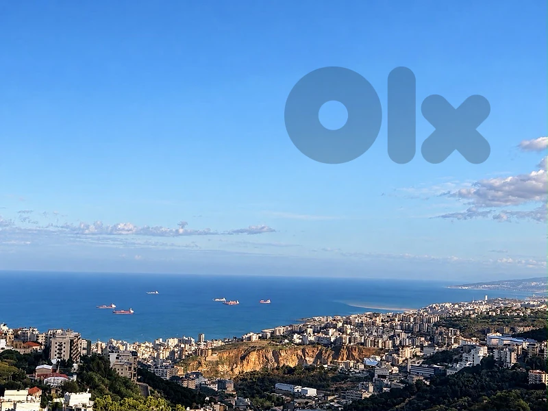 Apartment For Sale in Ain Saade With Sea & Mountain View