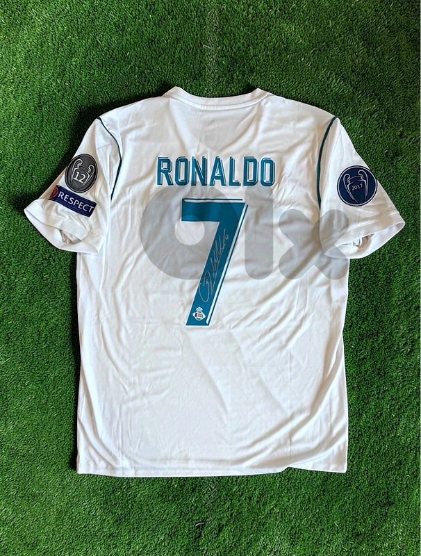 Cristiano Ronaldo's Real Madrid UCL Winner 2018 Signed Shirt