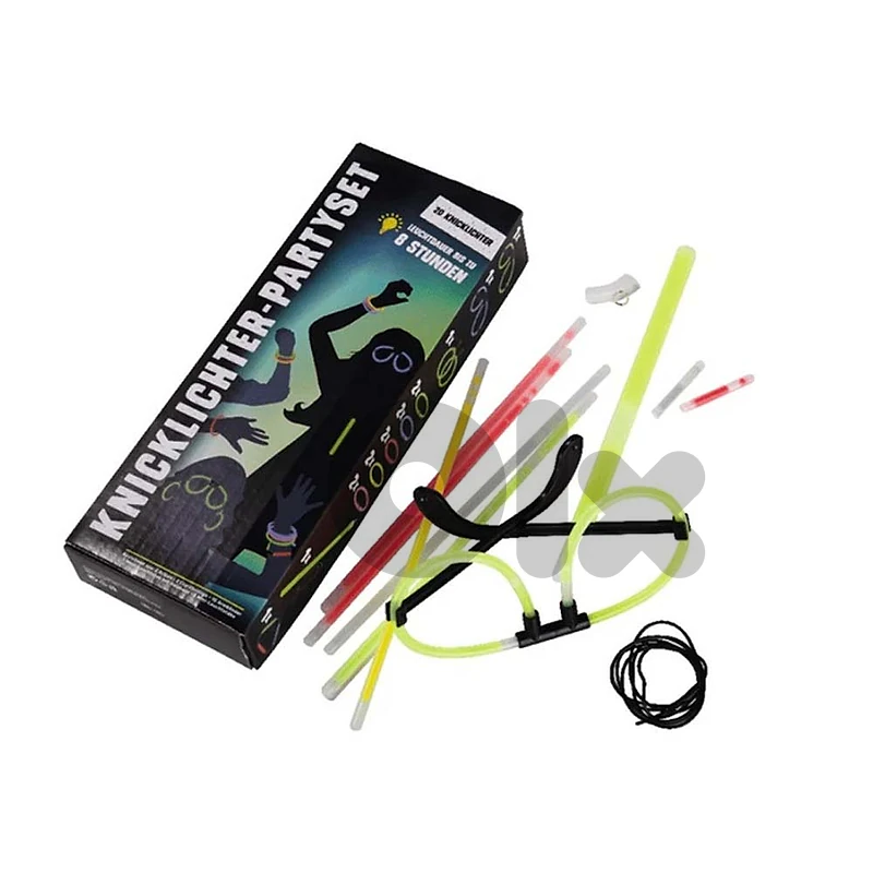 Glow Sticks 50pcs – Multicolor Party Light Sticks with Connectors