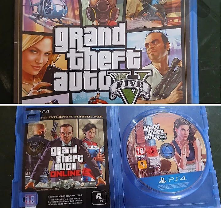 gta5 ps4 cd