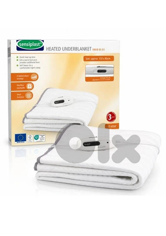 sensiplast heated blanket/electric blanket
