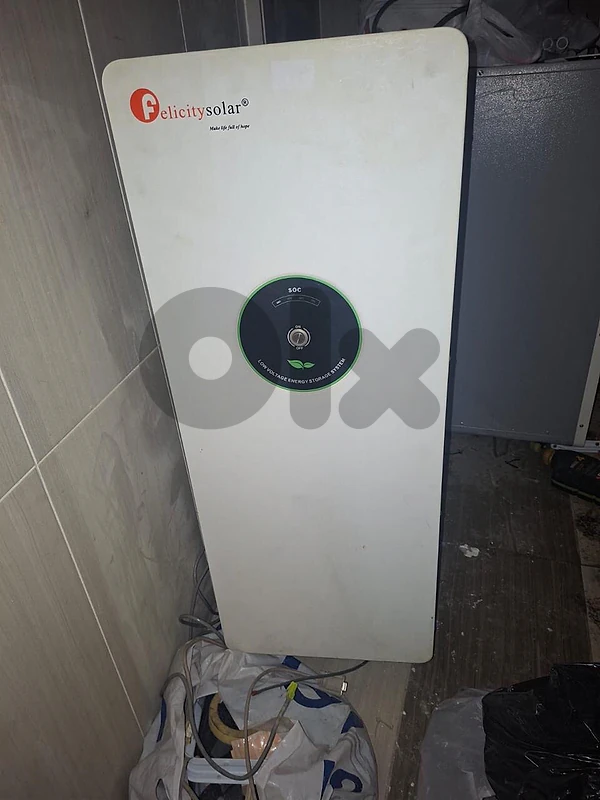 Batteries felicity lithium 15k used