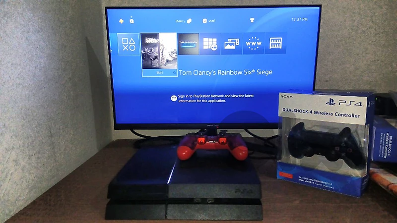 PS4 FAT 500GB — Good CONDITION + 2 CONTROLLERS + 6 GAMES! 🔥