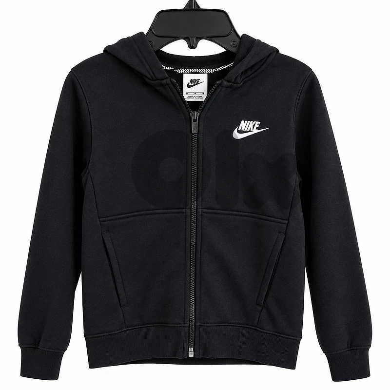 Nike fleece zip-up hoodie 100% original with tag