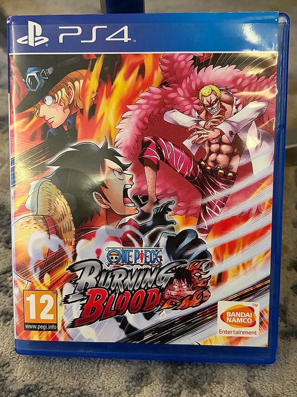 one piece burning blood