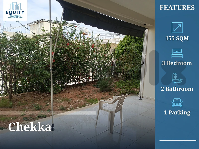 155 SQM Apartment With 80 Garden For Sale In Chekka #CM331124