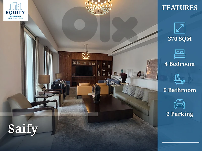 370 SQM Apartment For Sale In Saify #JZ340156