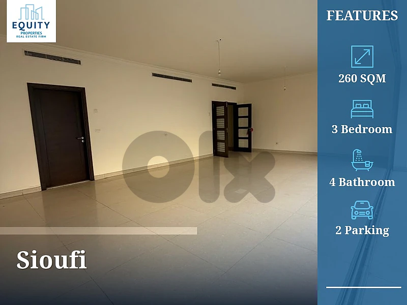 260 SQM Apartment For Sale In Sioufi #JZ33785 260 SQM Apartment For Sale In Sioufi #JZ33785