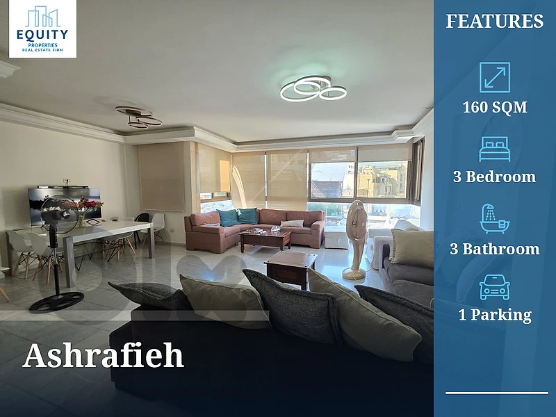 160 SQM Apartment For Sale In Ashrafieh #JZ33524
