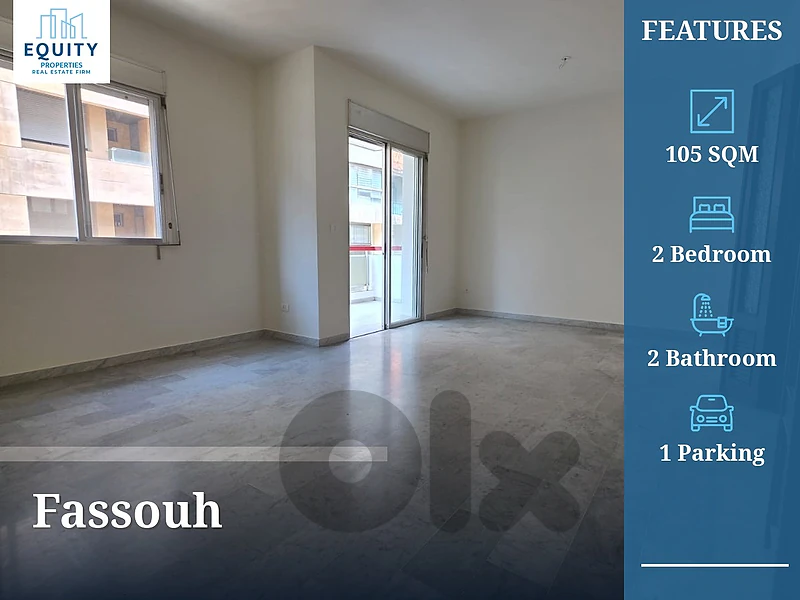 105 SQM Apartment For Sale In Fassouh #JZ351304 105 SQM Apartment For Sale In Fassouh #JZ351304