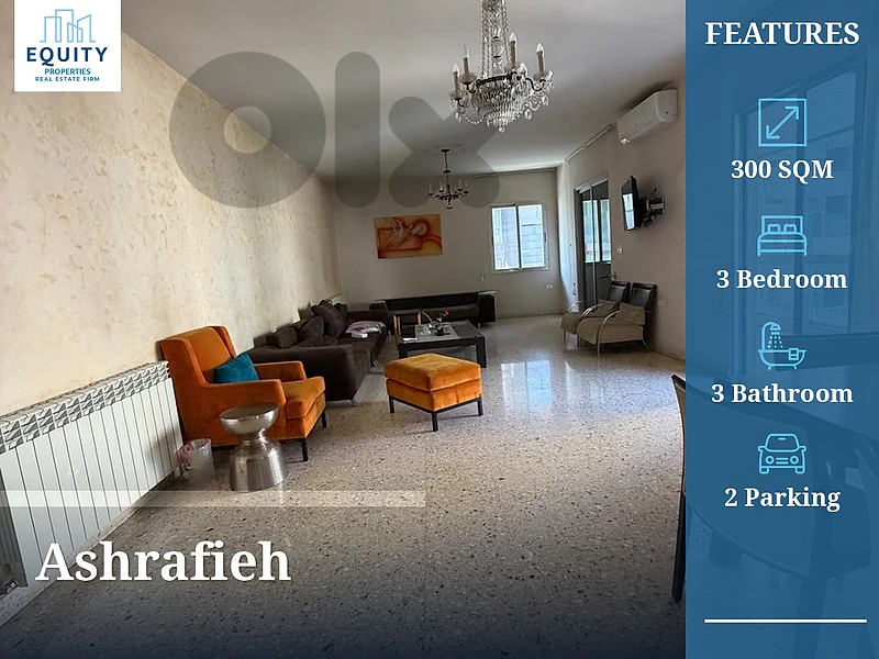 300 SQM Apartment For Sale In Ashrafieh #JZ35024 300 SQM Apartment For Sale In Ashrafieh #JZ35024