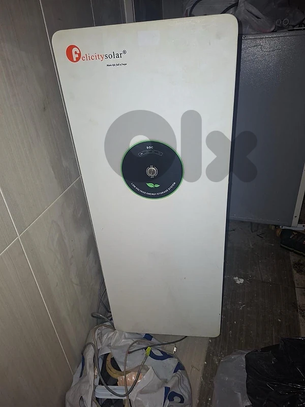Batteries felicity lithium 15k used