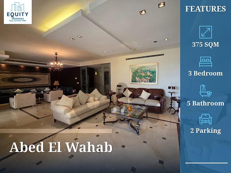 375 SQM Apartment For Sale In Abed El Wahab #JZ344290
