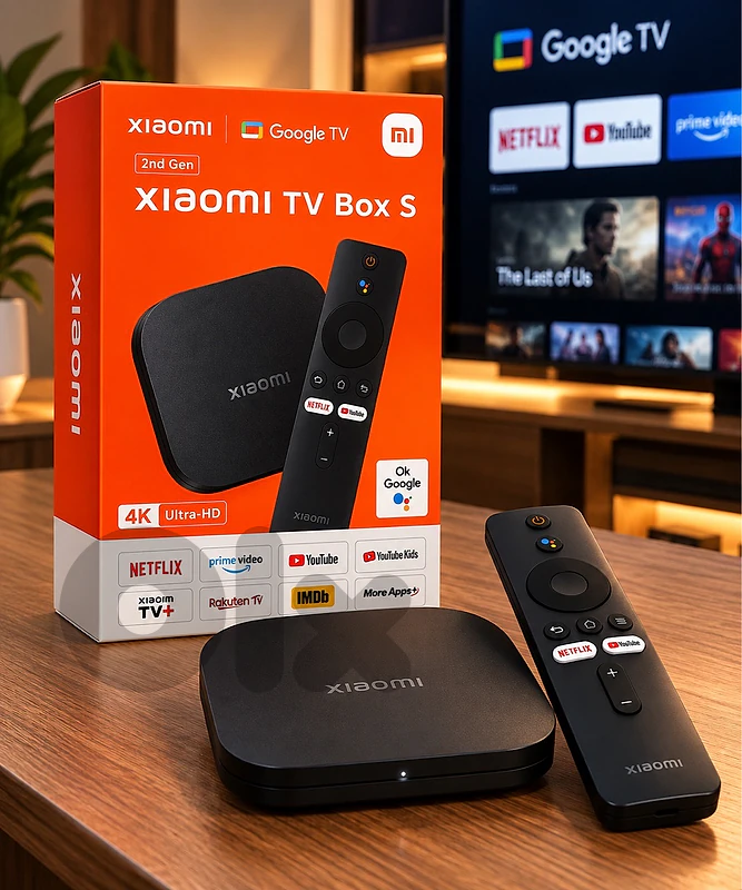 📺 Xiaomi TV Box S 2nd Gen | Google TV | 4K Ultra HD