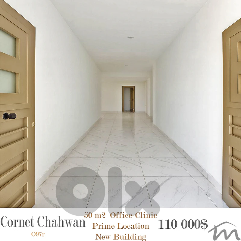 Cornet Chahwan | Prime 50m² Office | New Building | Rank A Location