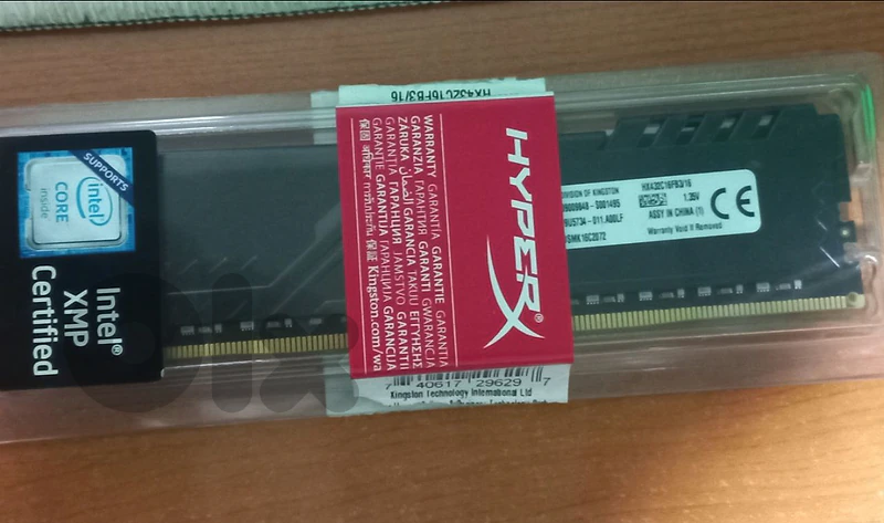 8GB DDR4 HYPERX FURY RAM