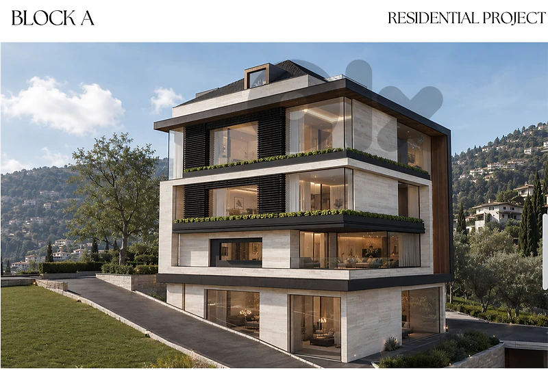 Apartment for sale in Baabdat/Under Constuction/ View