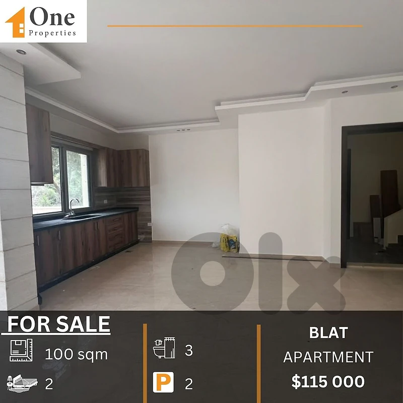 APARTMENT FOR SALE IN BLAT JBEIL APARTMENT FOR SALE IN BLAT JBEIL