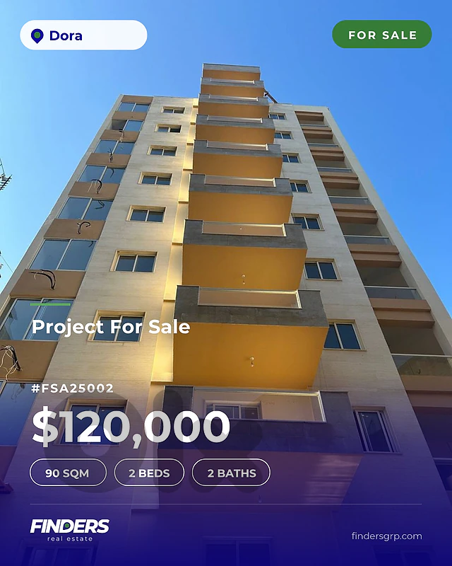 Apartment for sale in Dora! شقة للبيع في دورا!
