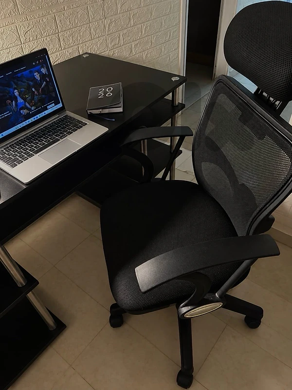 Spacious Desk + Chair Set