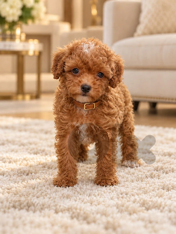 Bicolor Poodle Puppy — Two Shades of Adorable 🐩
