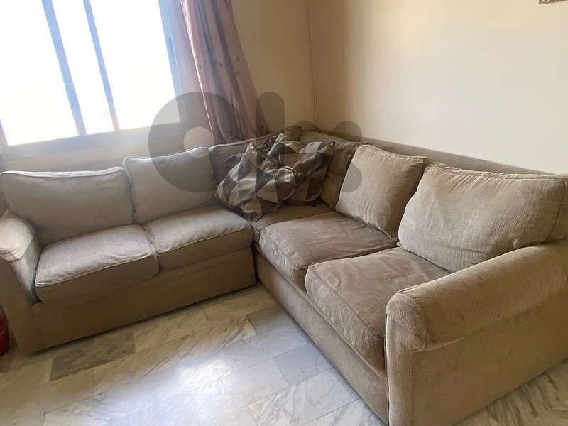 Large L-Shaped Sectional Sofa – Made in USA – كنبة زاوية كبيرة