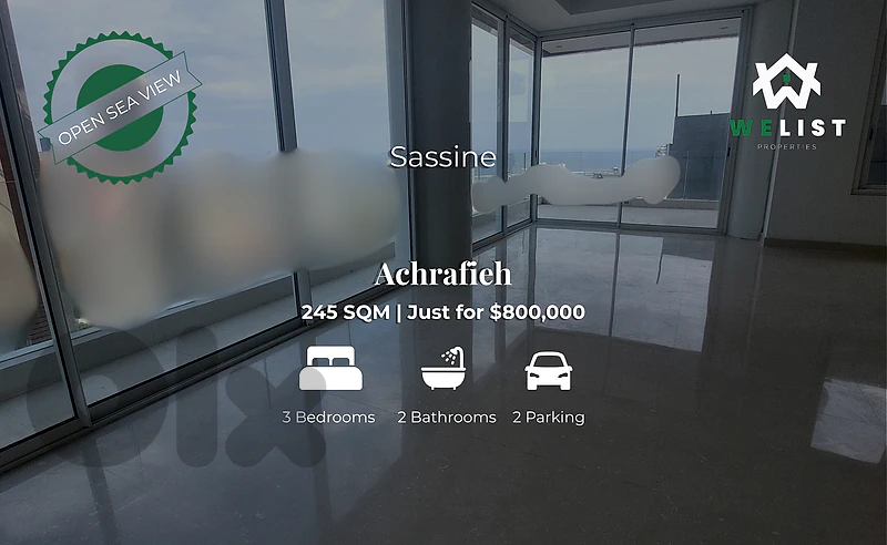 Apartment for sale in Achrafieh Sassine شقة للبيع في منطقة الأشرفية