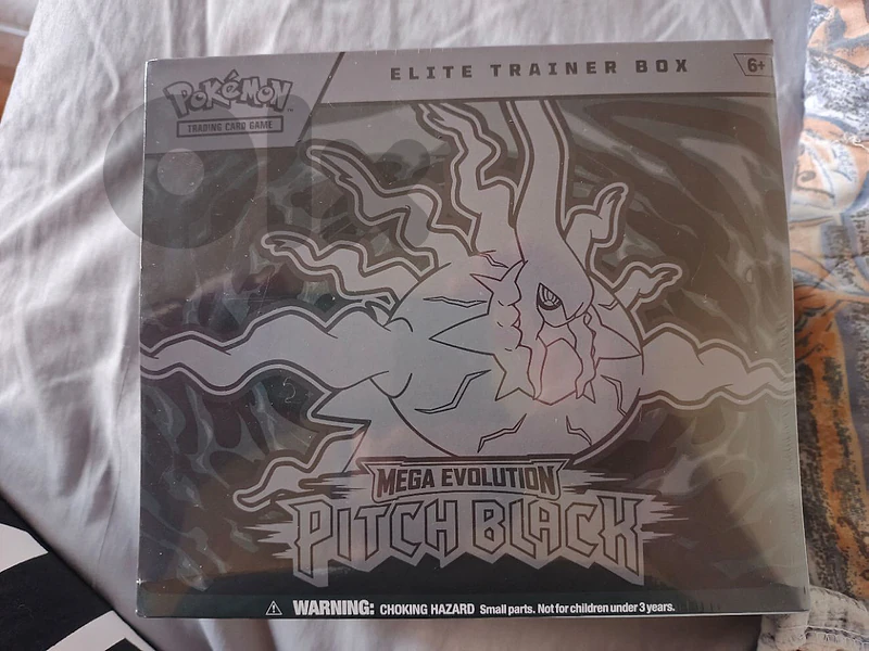 pokemon elite trainer box mega evolution Pitch black