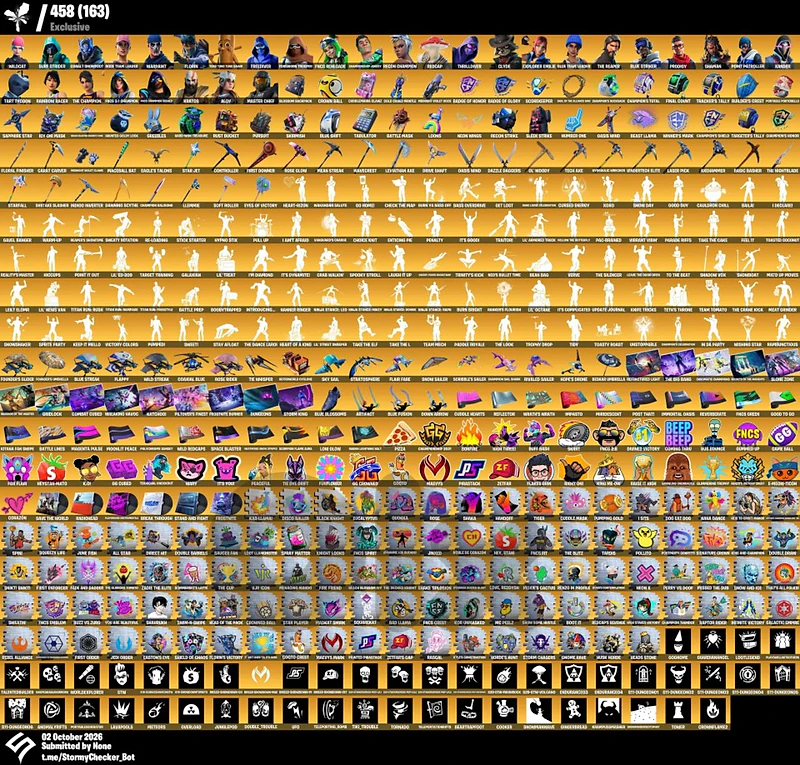 fortnite account stacked
