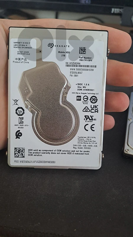 Seagate 2TB HDD