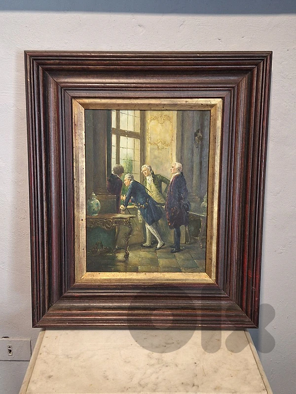 european signed oil painting european signed oil painting