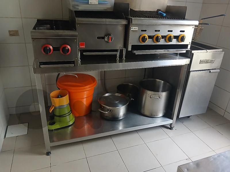 Refrigerator and Stainless table