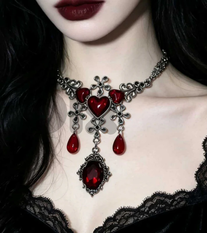 Goth - medieval necklace