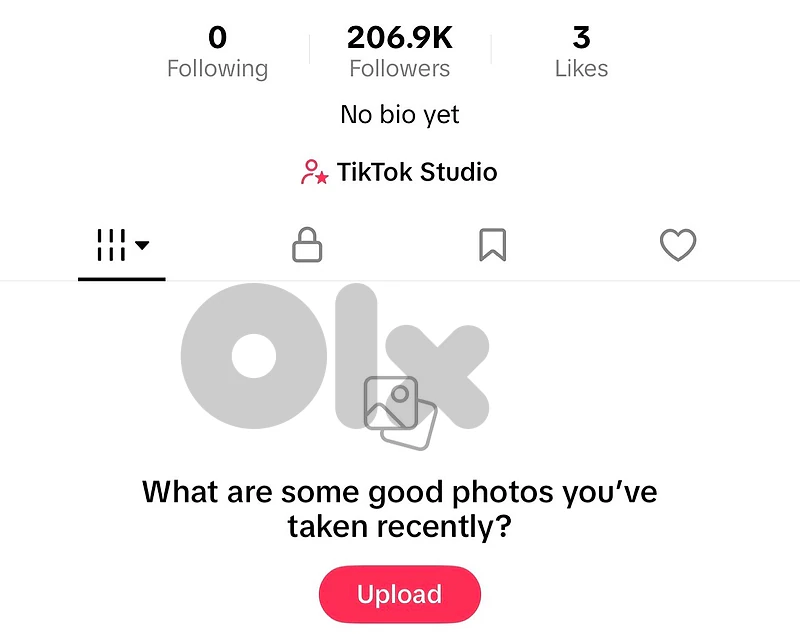 T I K T O K channel for sale