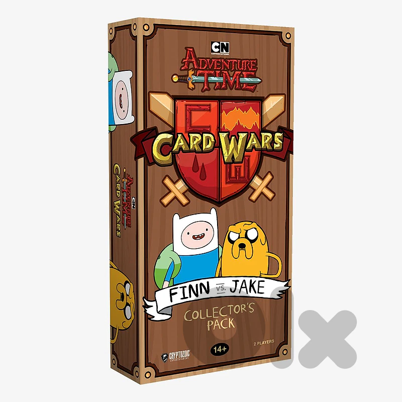 Original Adventure Time Card Wars fin & jake Full Battle Box