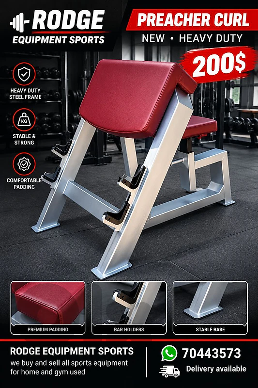 Preacher curl new heavy duty