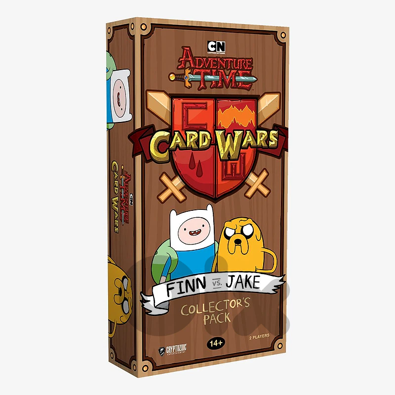 Adventure Time Card Wars fin & Jake full Battle Box